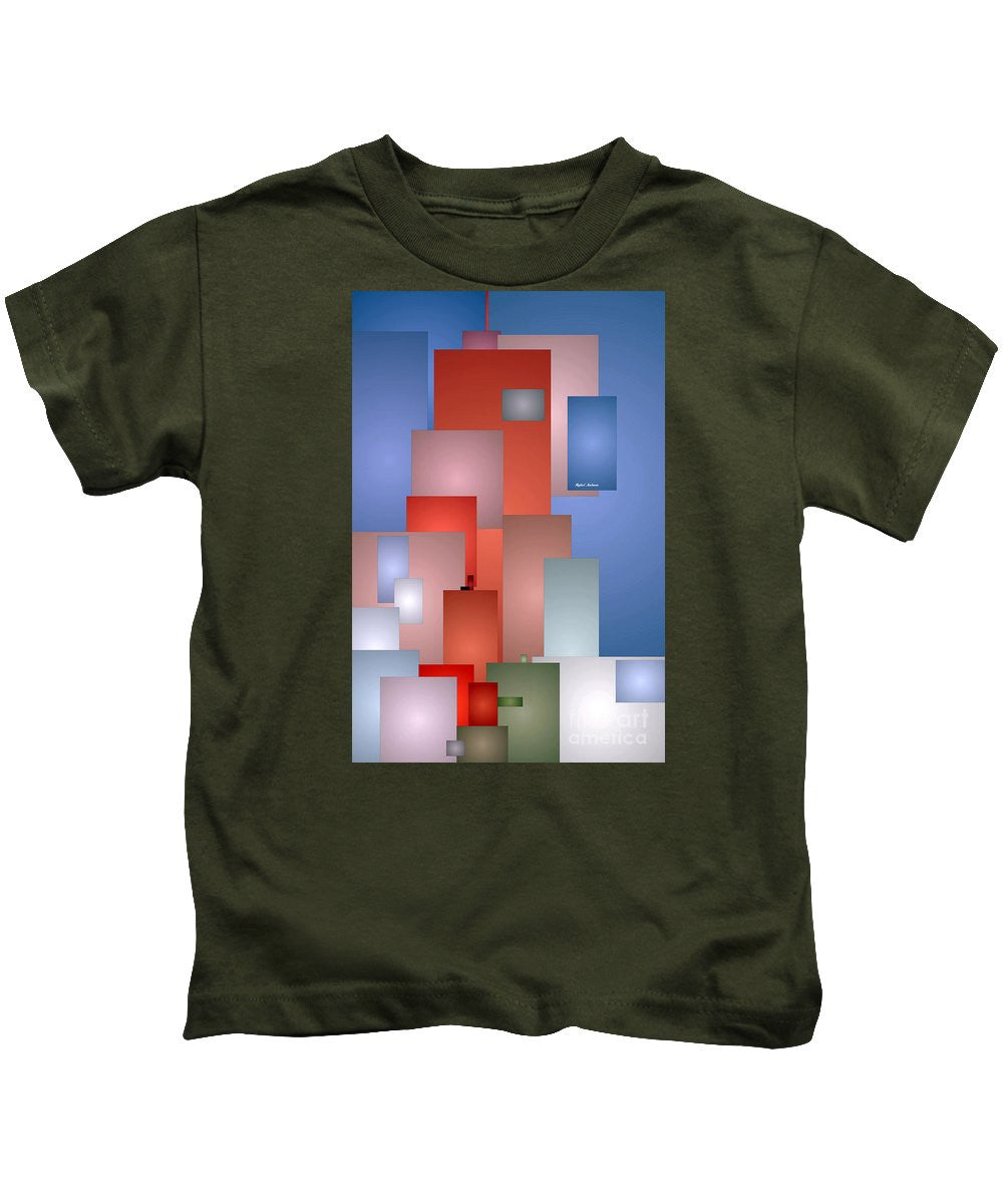 Kids T-Shirt - Abstract Cityscape