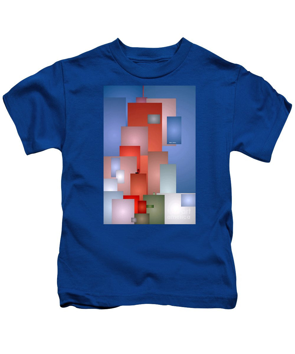 Kids T-Shirt - Abstract Cityscape