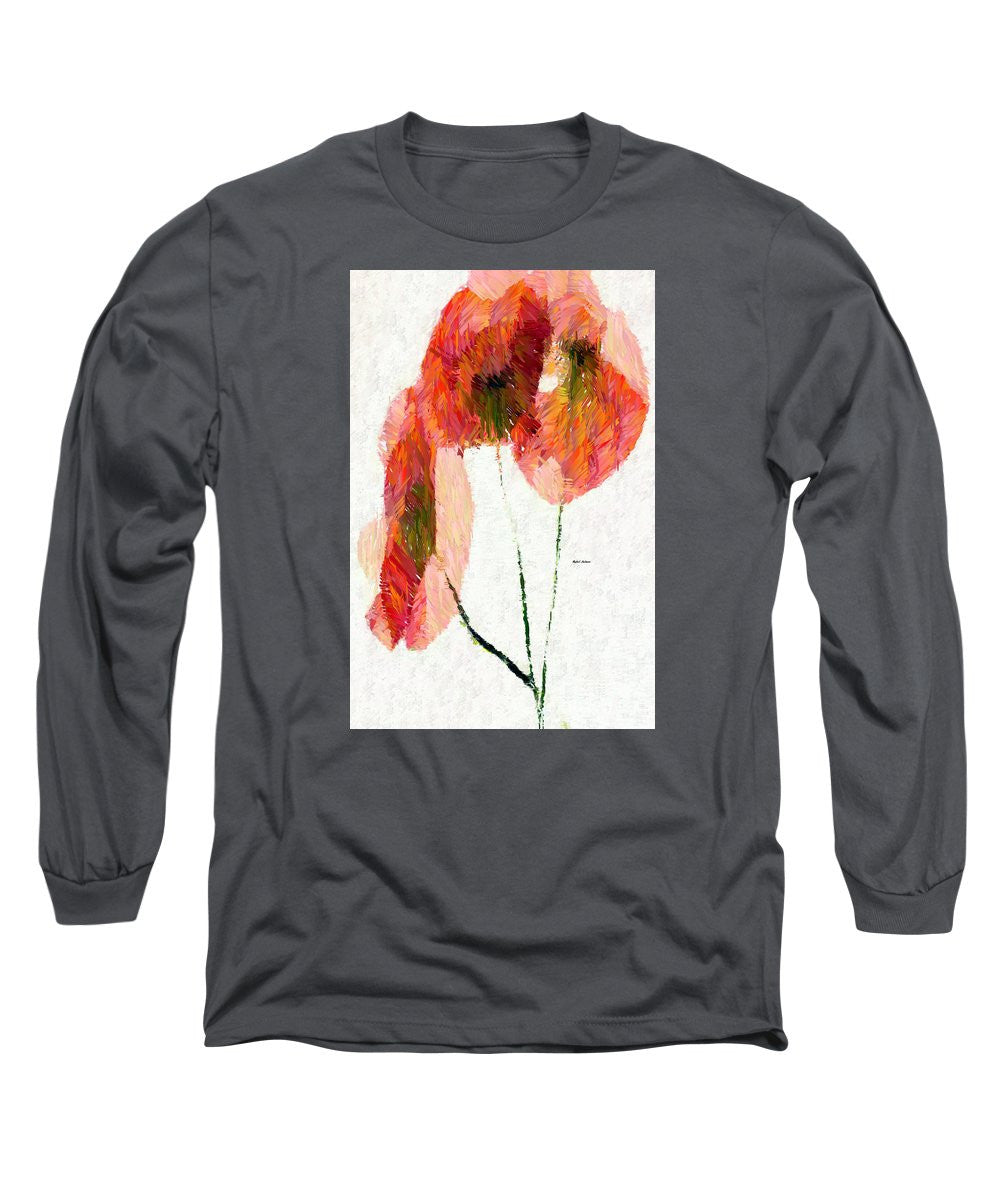 Long Sleeve T-Shirt - Abstract Flower 0718