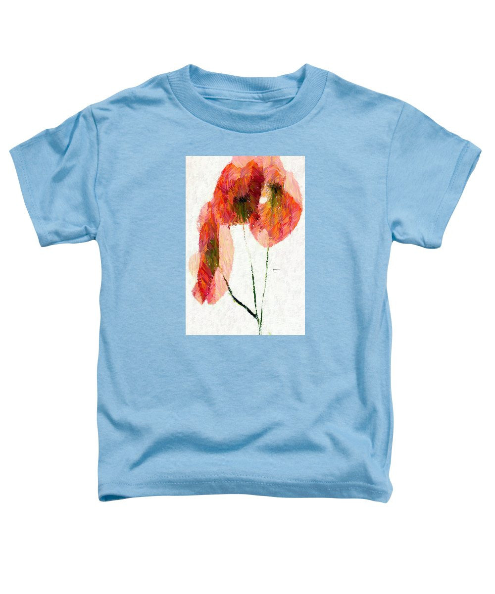 Toddler T-Shirt - Abstract Flower 0718