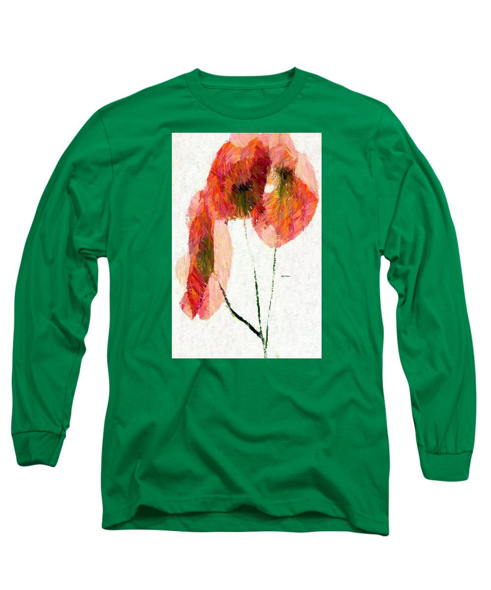 Long Sleeve T-Shirt - Abstract Flower 0718