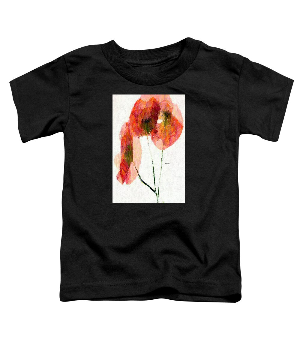 Toddler T-Shirt - Abstract Flower 0718