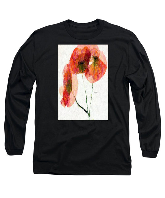 Long Sleeve T-Shirt - Abstract Flower 0718