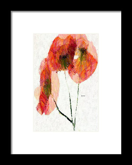 Framed Print - Abstract Flower 0718