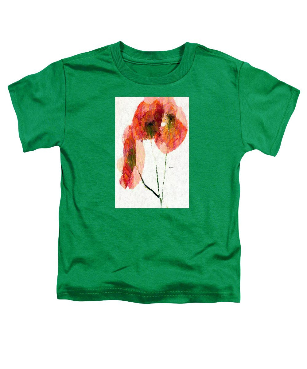 Toddler T-Shirt - Abstract Flower 0718