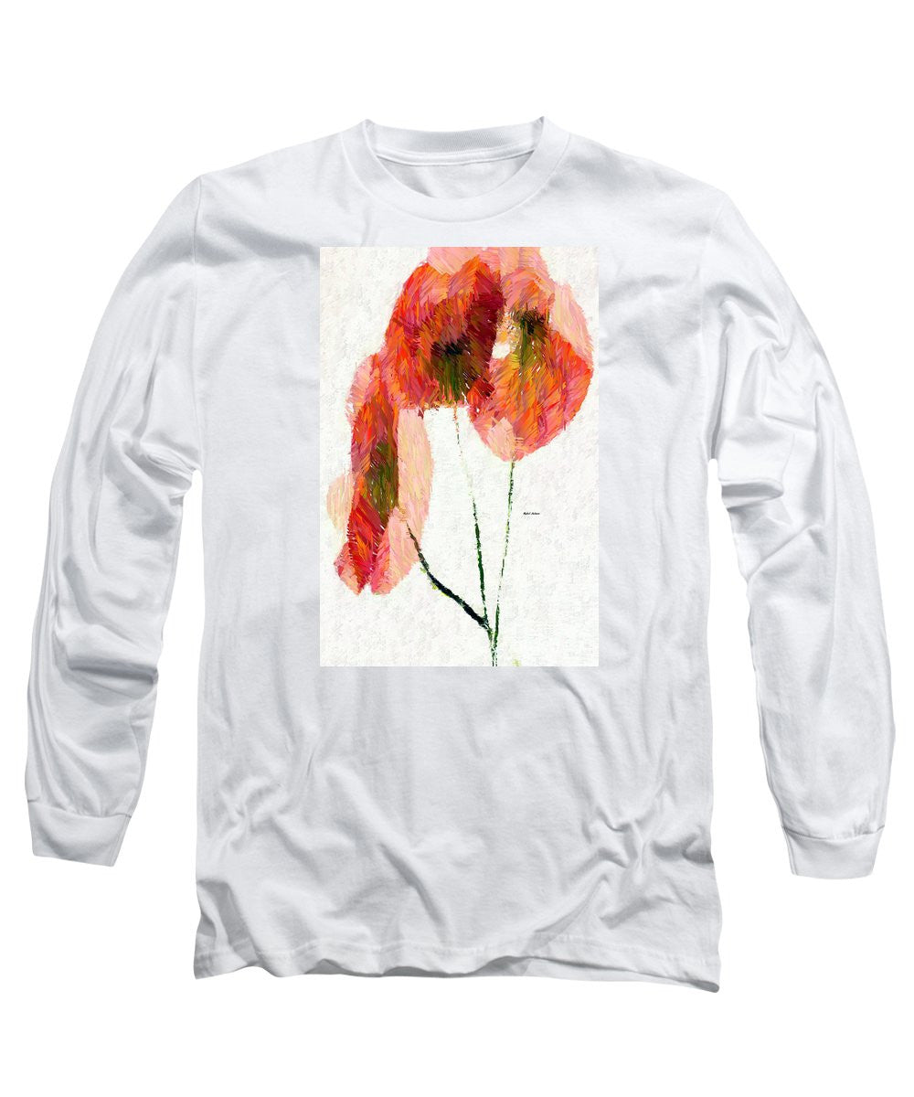 Long Sleeve T-Shirt - Abstract Flower 0718