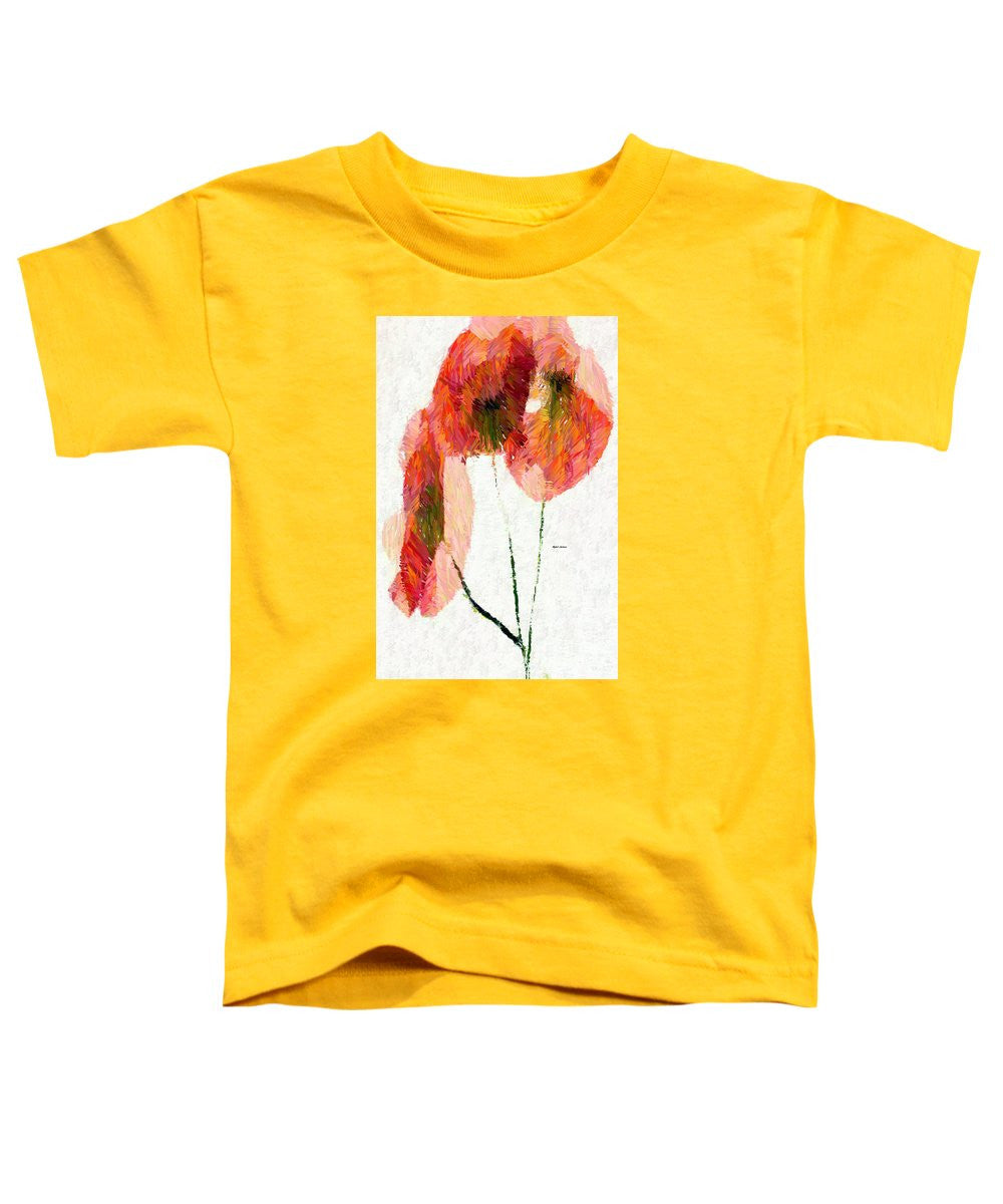 Toddler T-Shirt - Abstract Flower 0718