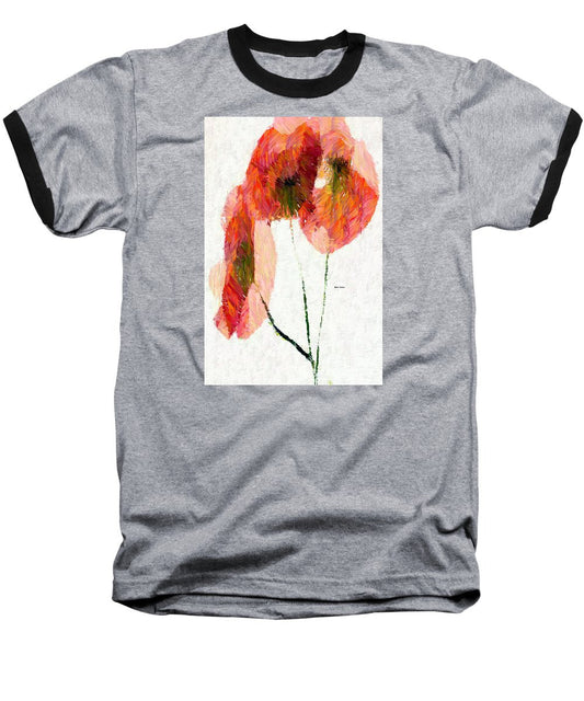 Baseball T-Shirt - Abstract Flower 0718