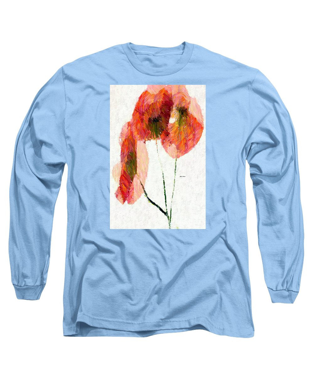 Long Sleeve T-Shirt - Abstract Flower 0718