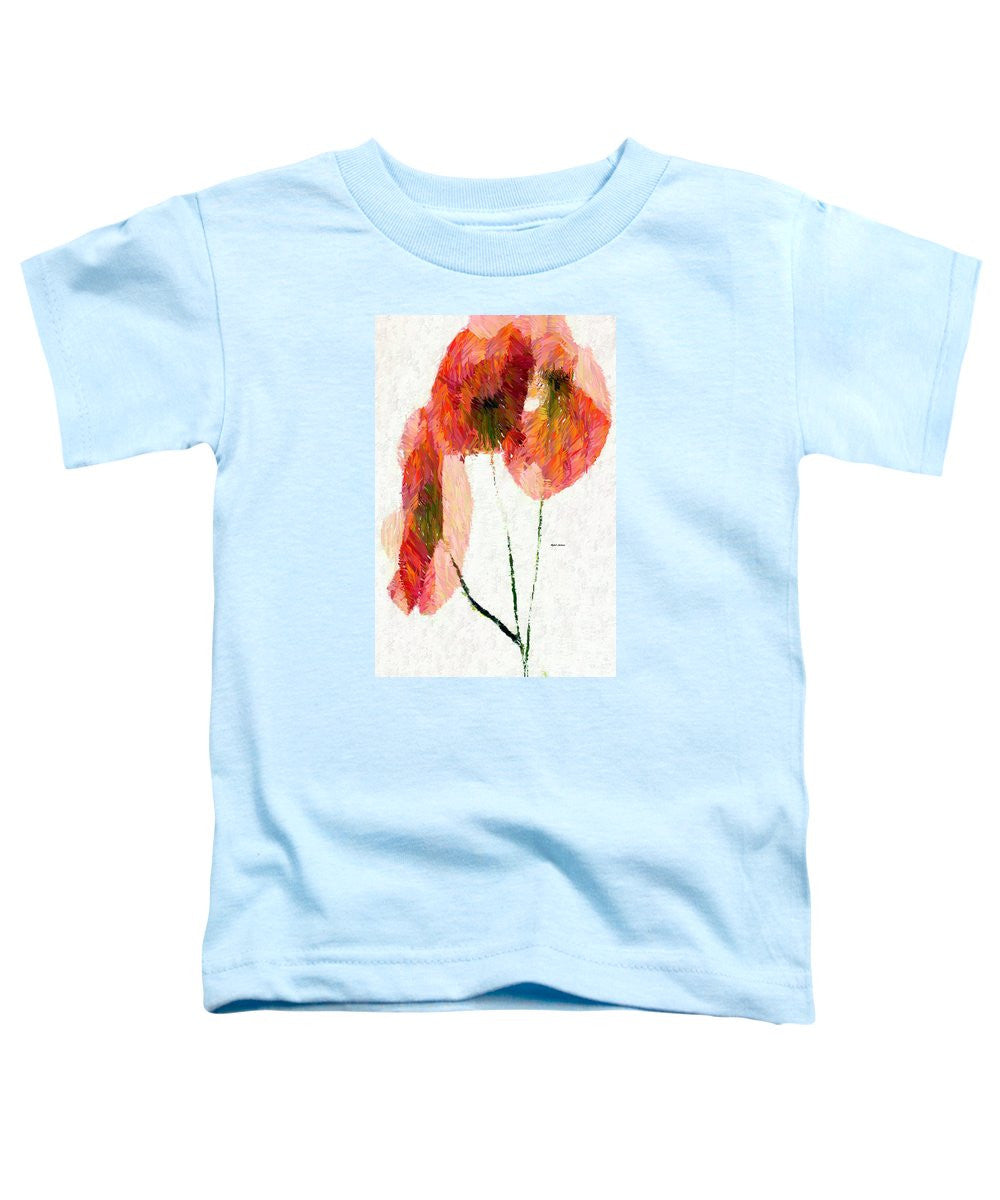 Toddler T-Shirt - Abstract Flower 0718