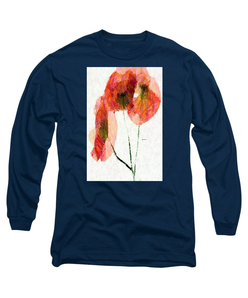 Long Sleeve T-Shirt - Abstract Flower 0718