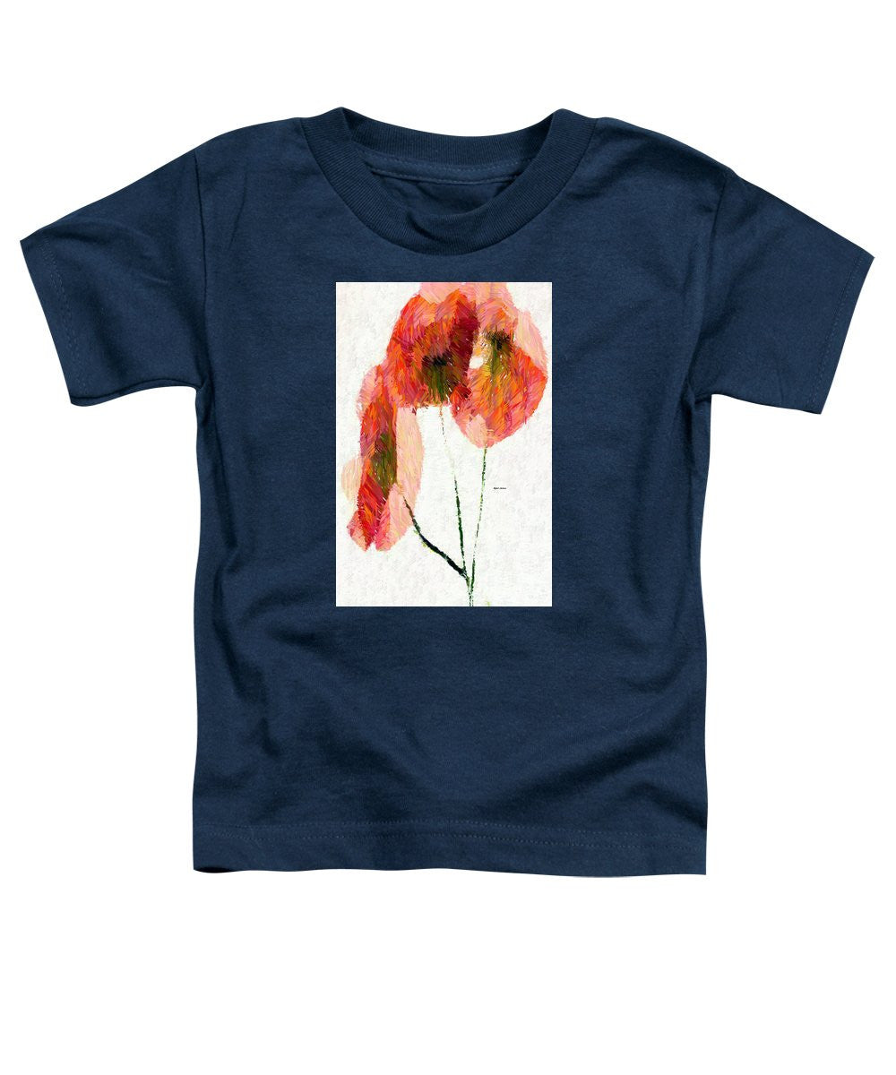 Toddler T-Shirt - Abstract Flower 0718