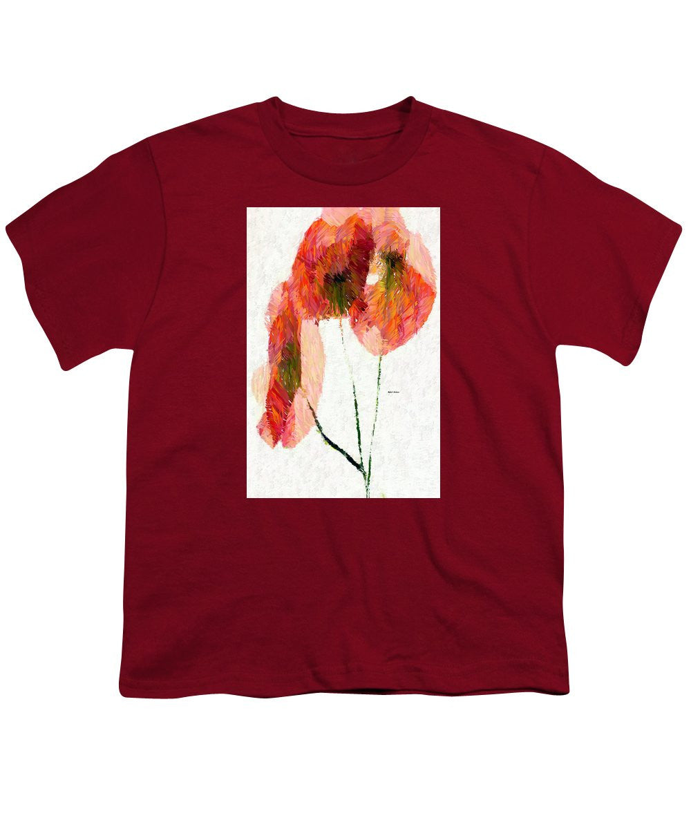 Youth T-Shirt - Abstract Flower 0718