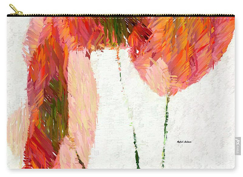 Carry-All Pouch - Abstract Flower 0718