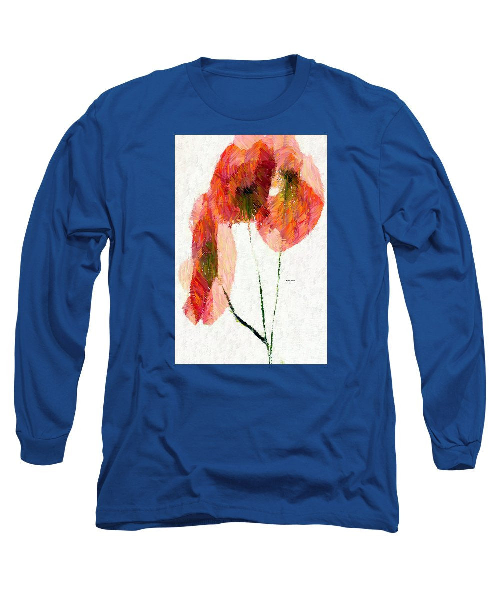 Long Sleeve T-Shirt - Abstract Flower 0718