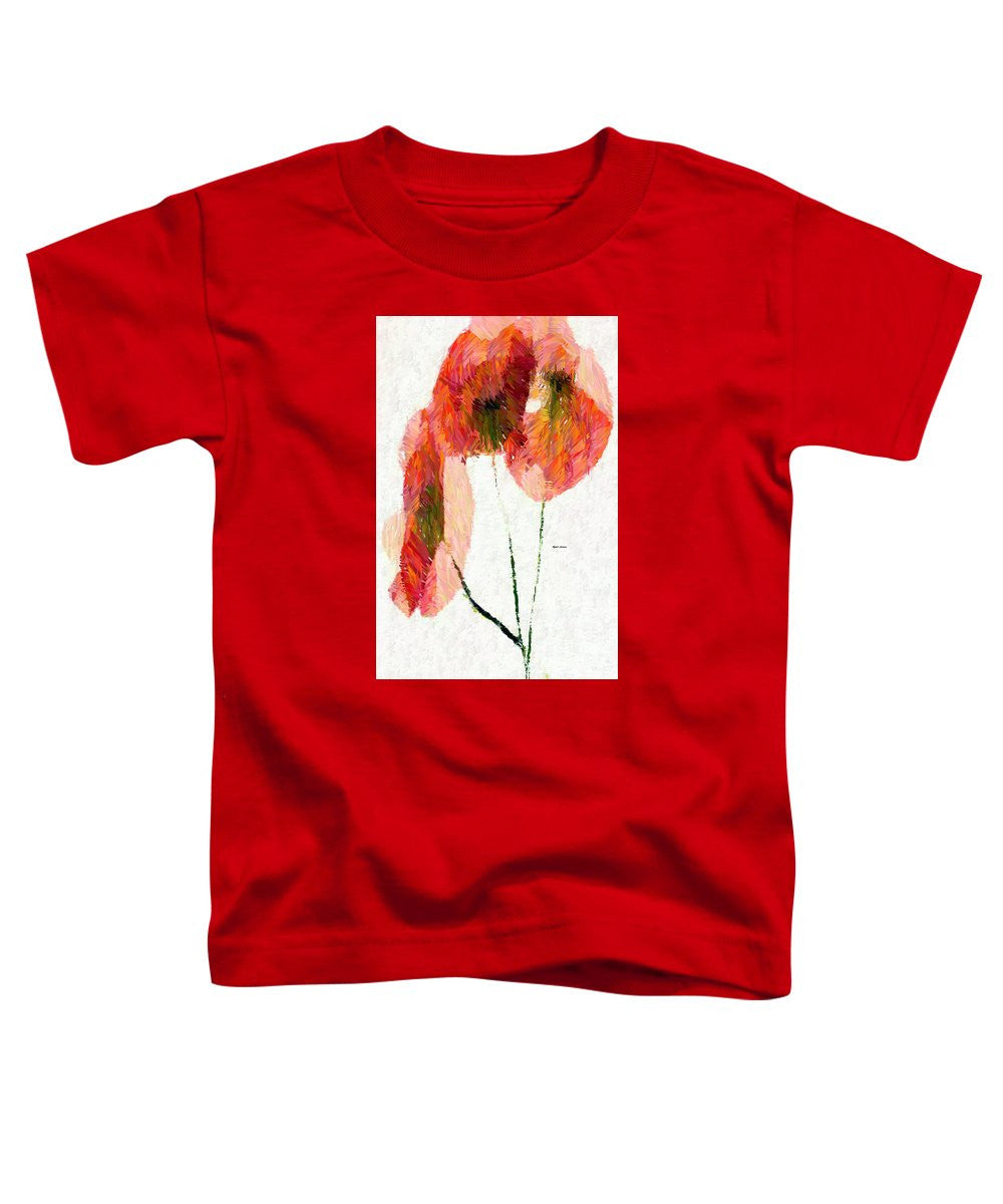 Toddler T-Shirt - Abstract Flower 0718