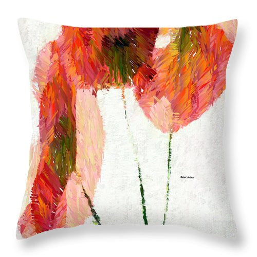 Throw Pillow - Abstract Flower 0718