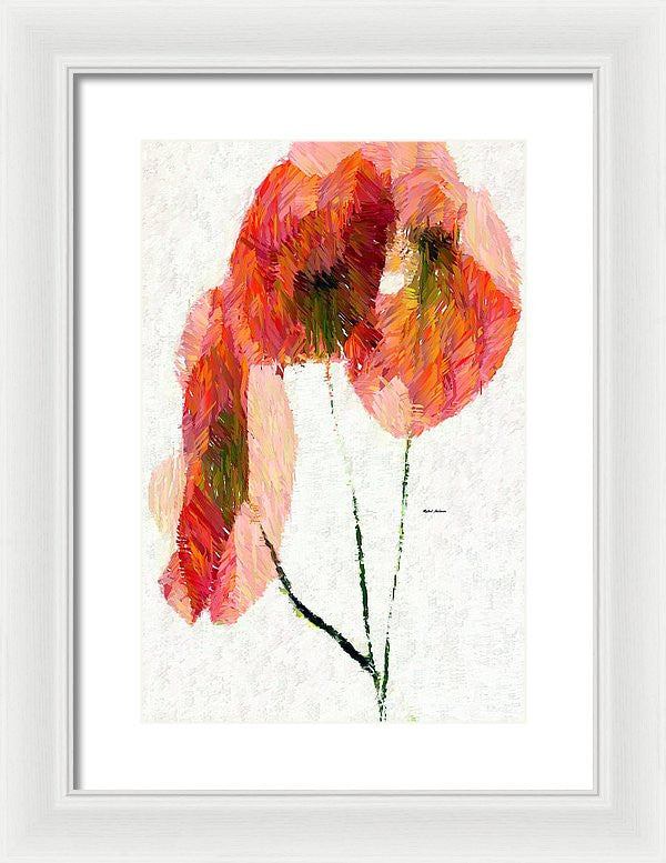 Framed Print - Abstract Flower 0718