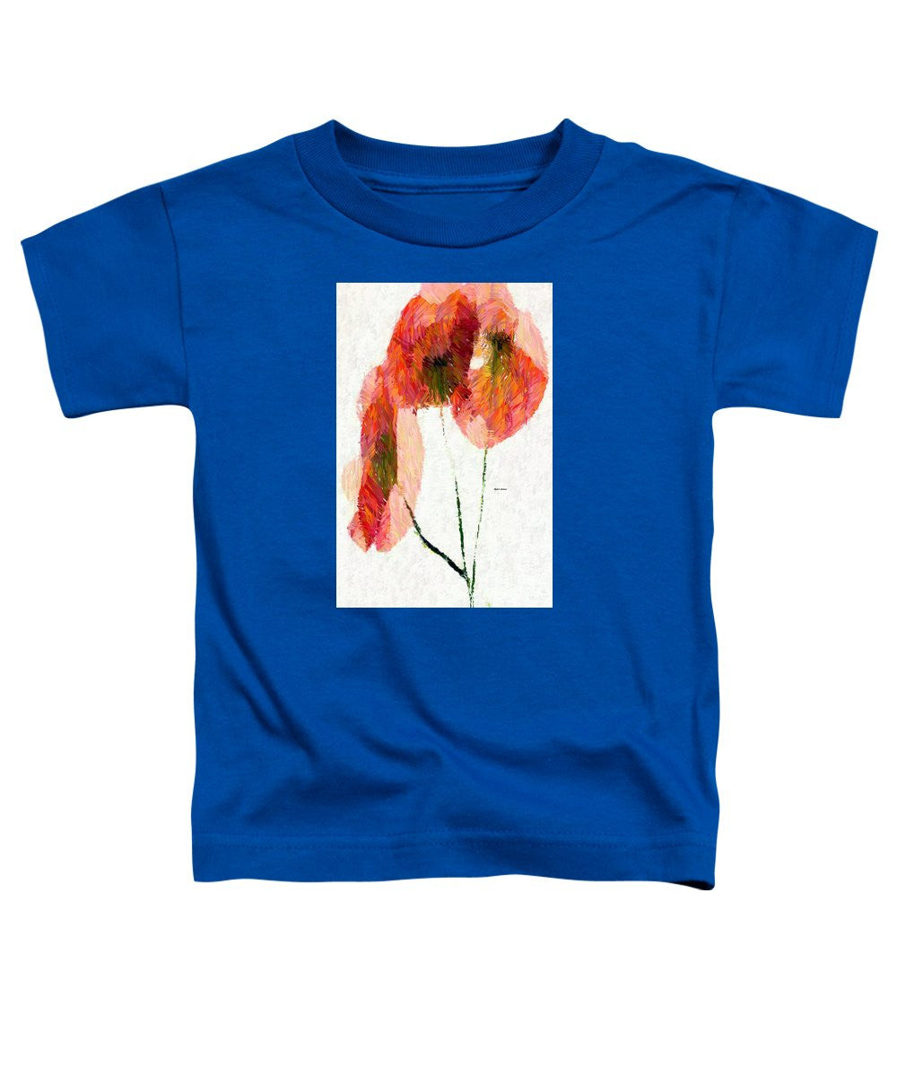 Toddler T-Shirt - Abstract Flower 0718