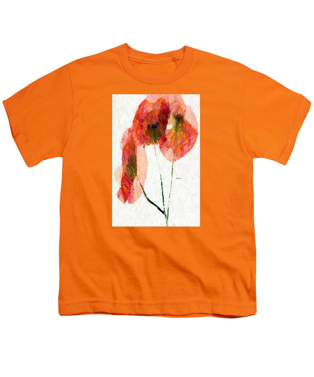 Youth T-Shirt - Abstract Flower 0718