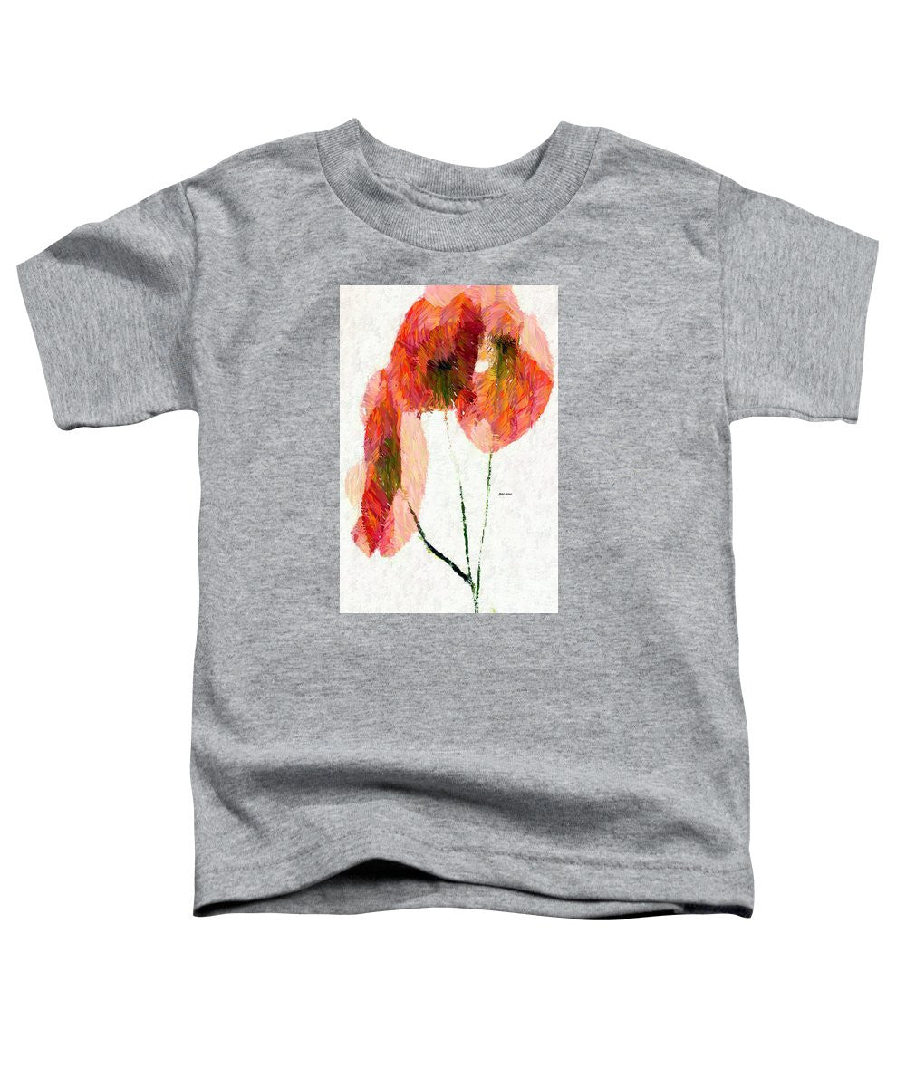 Toddler T-Shirt - Abstract Flower 0718