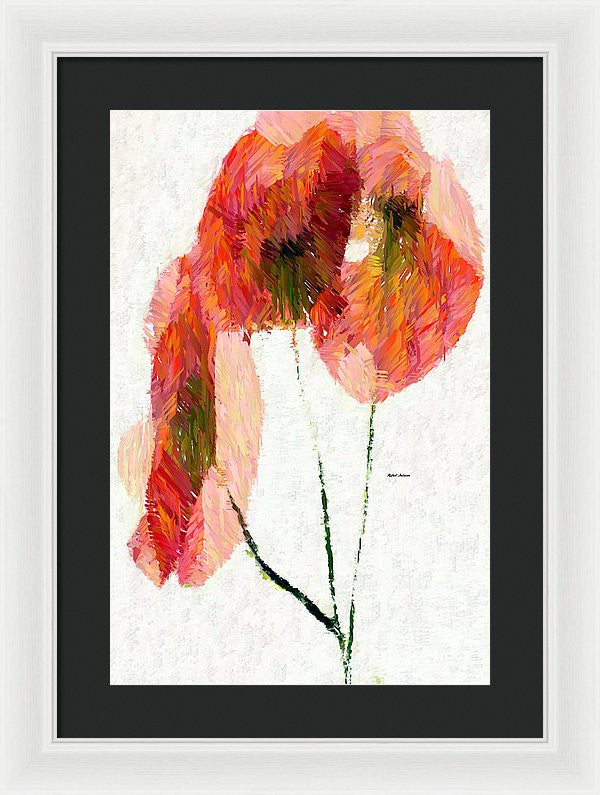 Framed Print - Abstract Flower 0718
