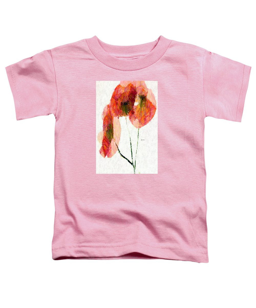 Toddler T-Shirt - Abstract Flower 0718