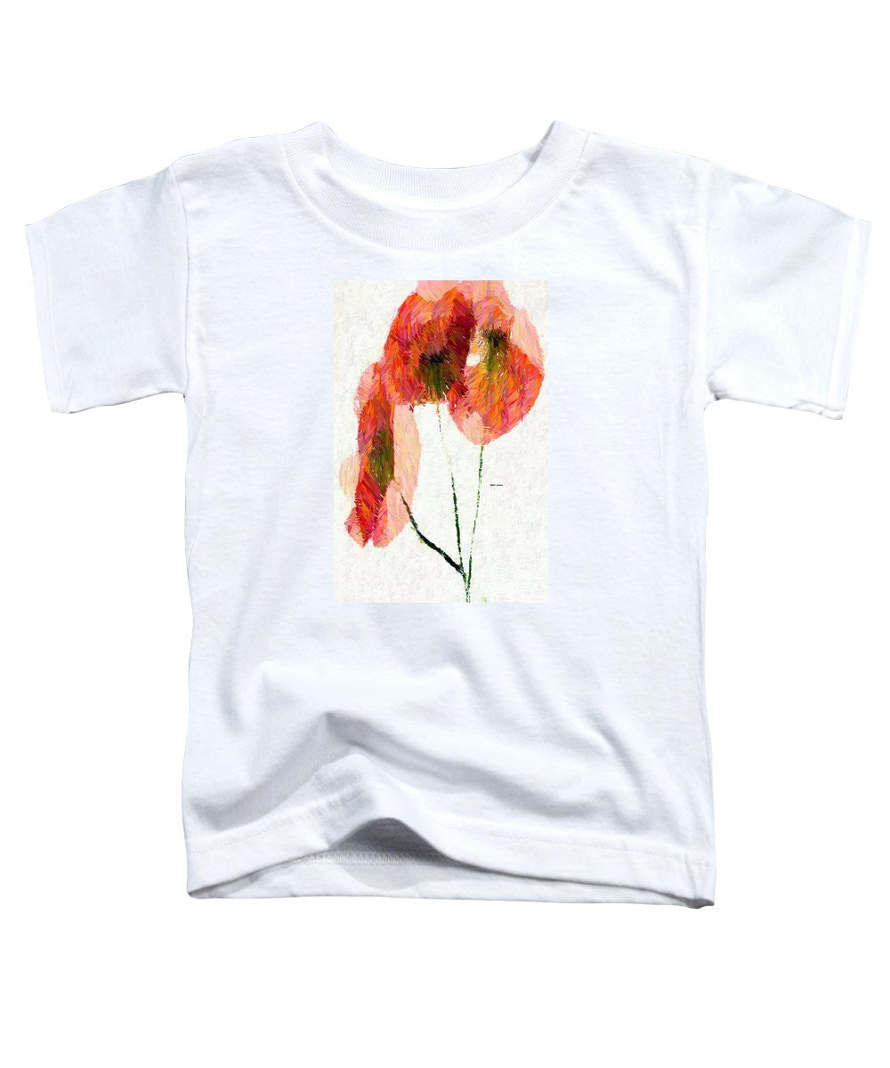 Toddler T-Shirt - Abstract Flower 0718