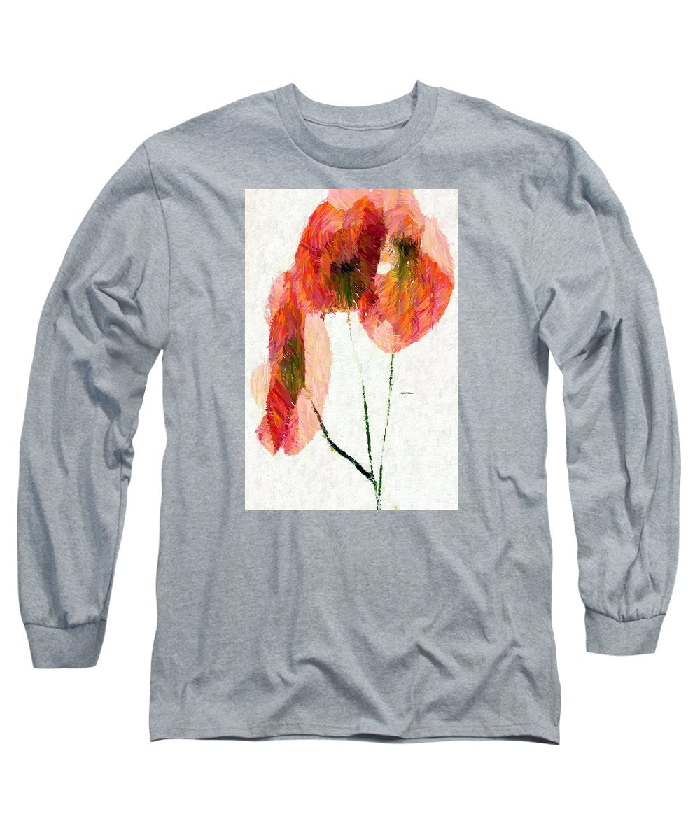 Long Sleeve T-Shirt - Abstract Flower 0718