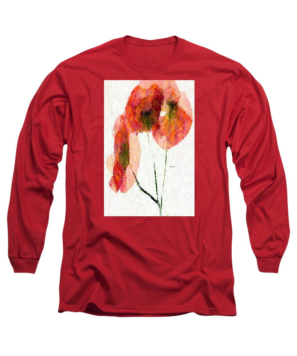 Long Sleeve T-Shirt - Abstract Flower 0718