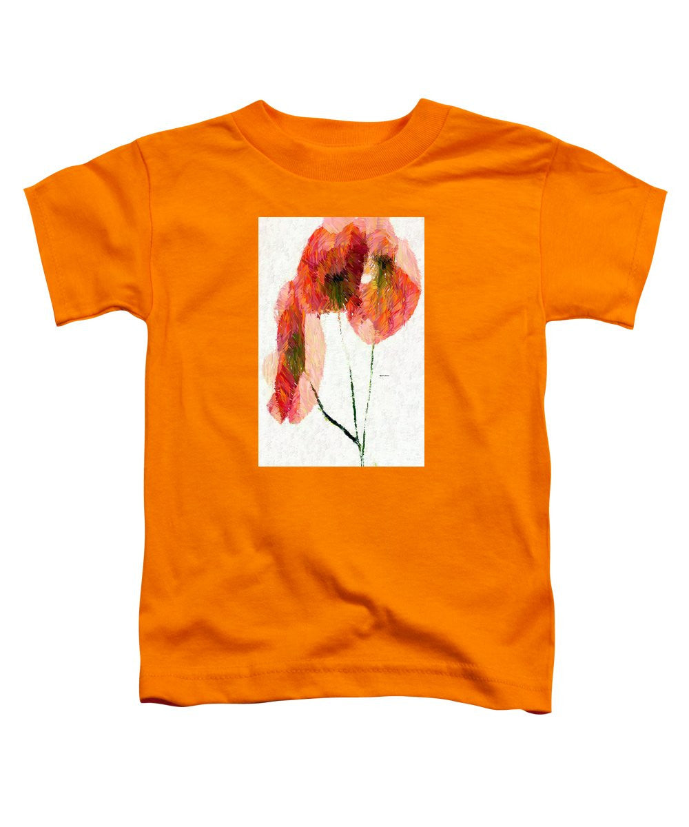 Toddler T-Shirt - Abstract Flower 0718