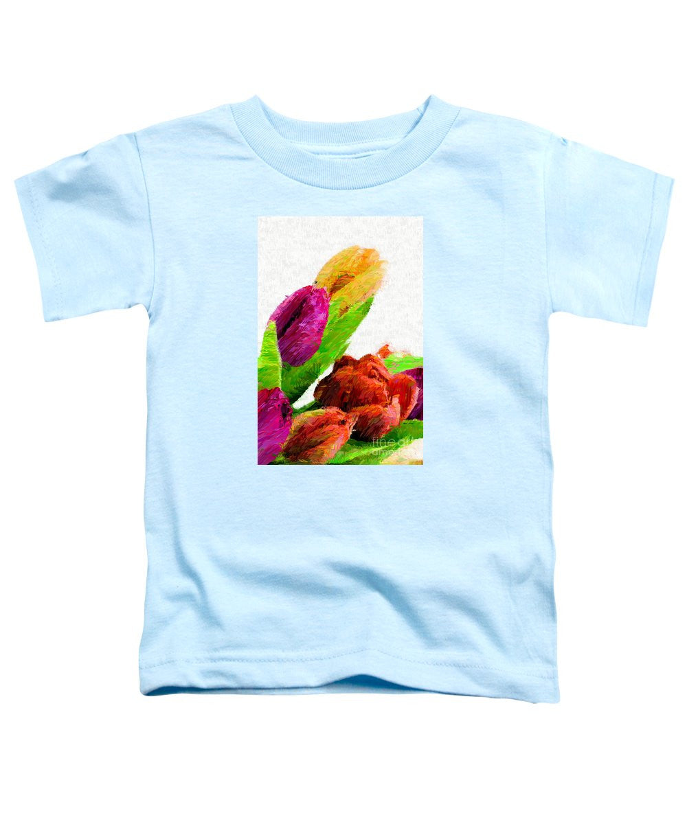 Toddler T-Shirt - Abstract Flower 0722