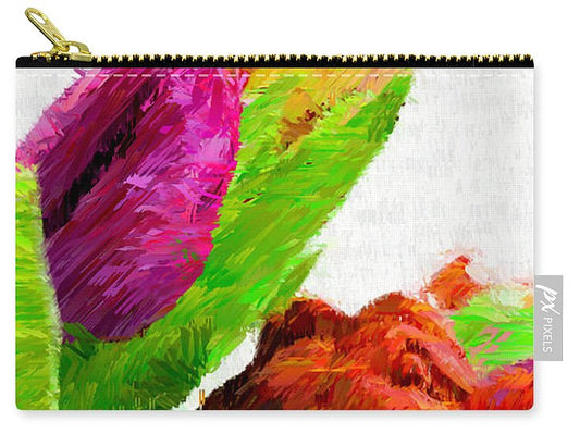 Carry-All Pouch - Abstract Flower 0722