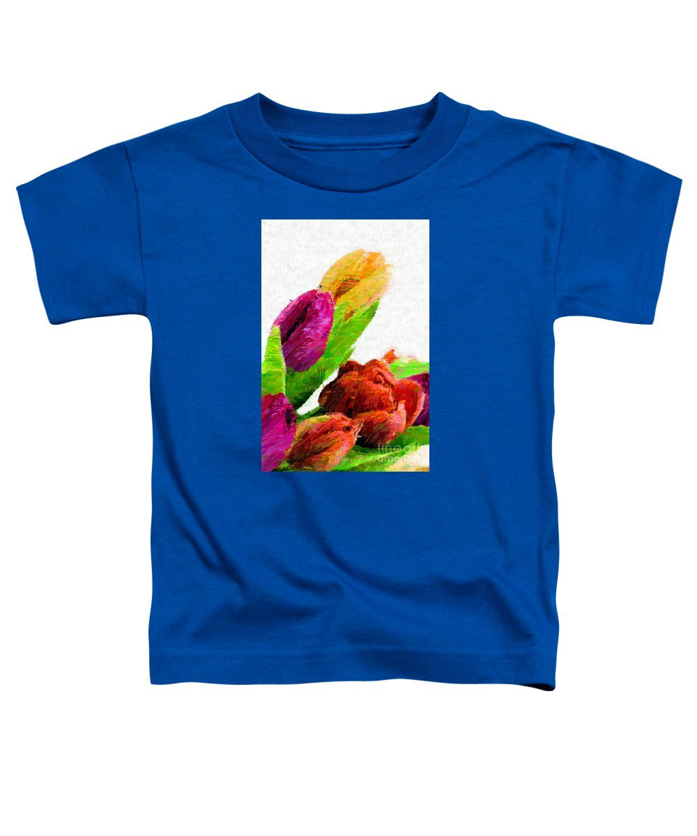 Toddler T-Shirt - Abstract Flower 0722