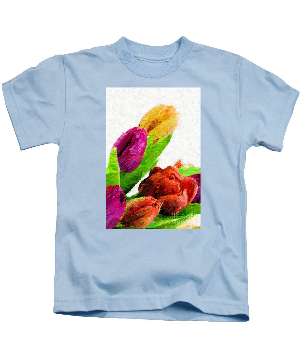 Kids T-Shirt - Abstract Flower 0722