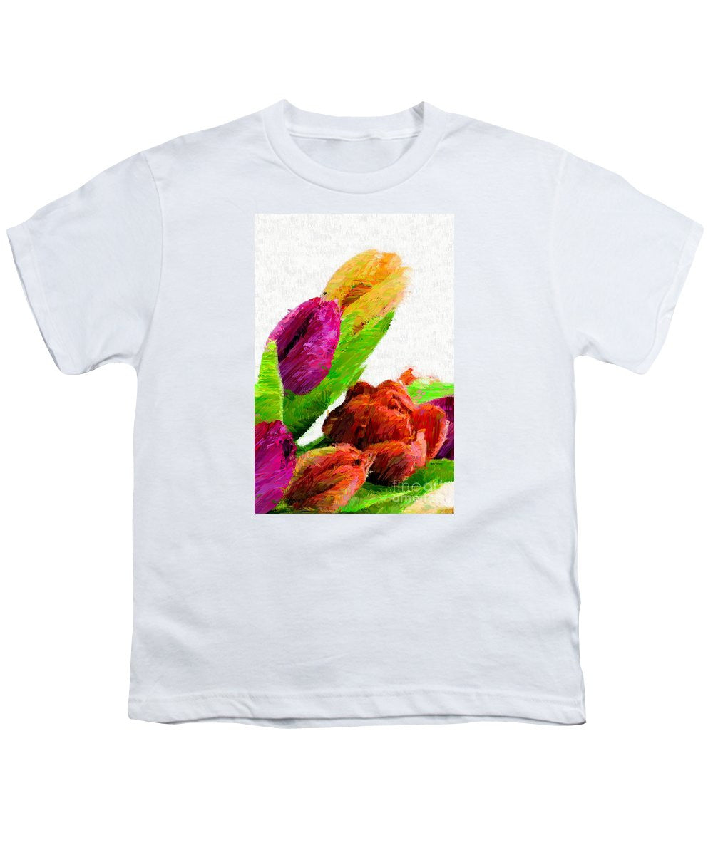 Youth T-Shirt - Abstract Flower 0722