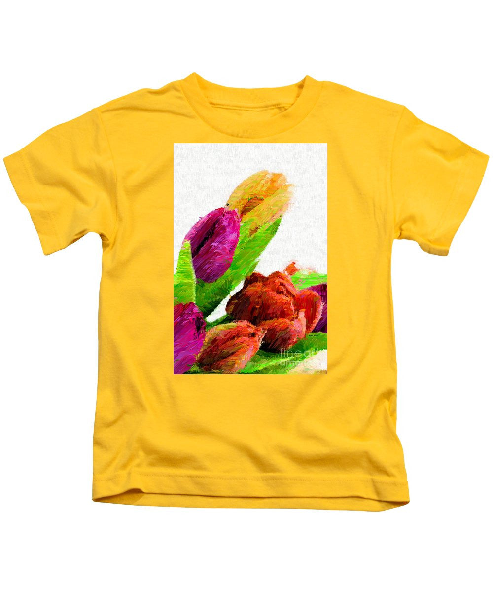 Kids T-Shirt - Abstract Flower 0722