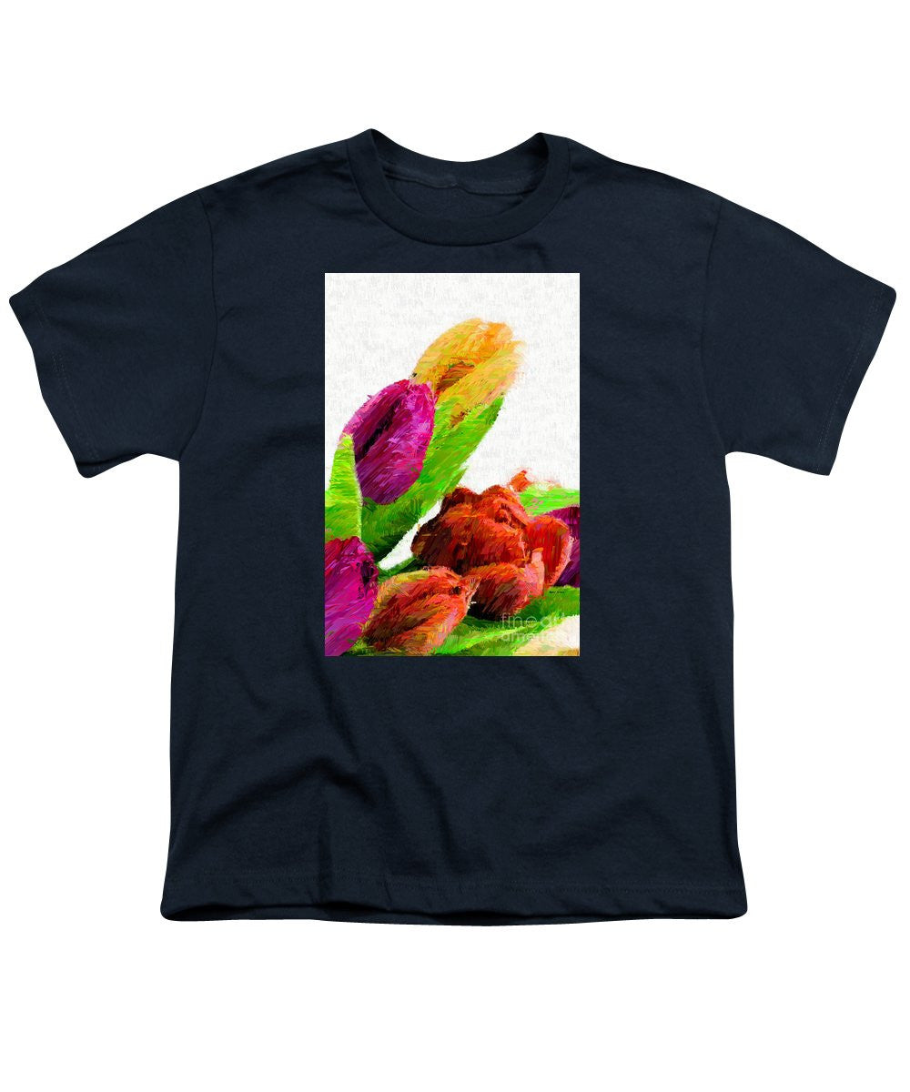 Youth T-Shirt - Abstract Flower 0722