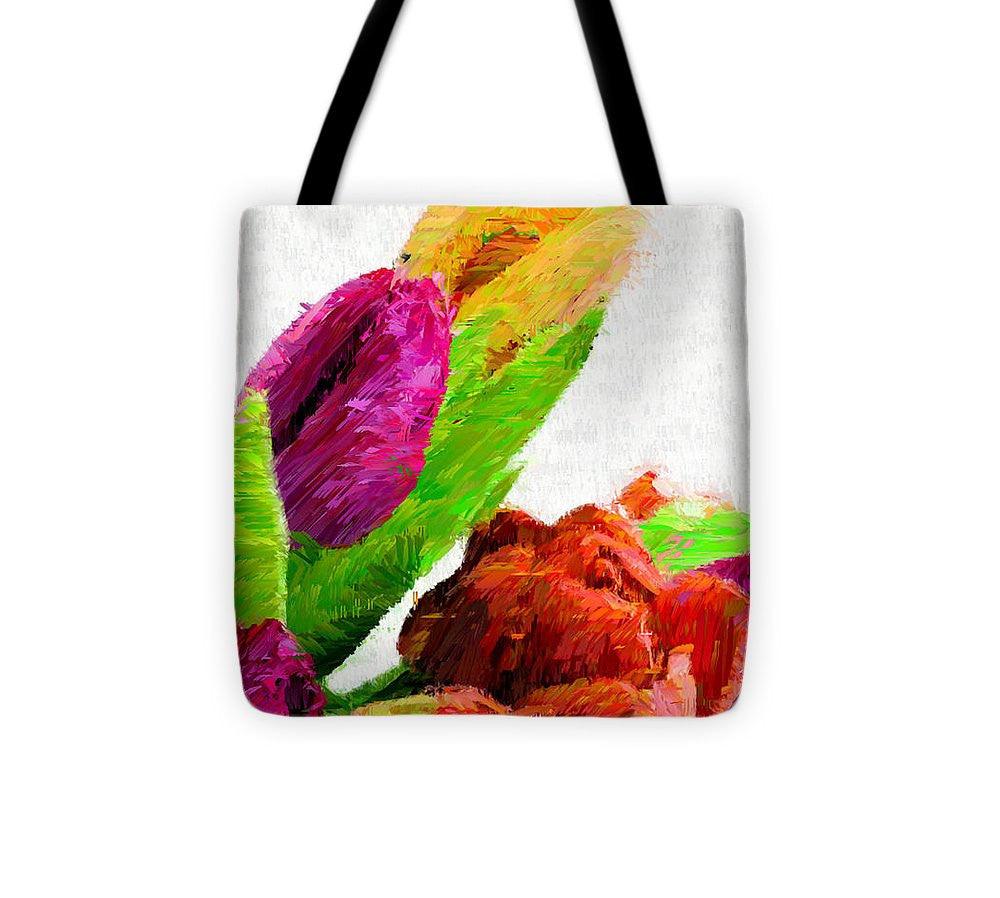 Tote Bag - Abstract Flower 0722