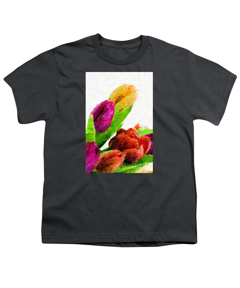 Youth T-Shirt - Abstract Flower 0722