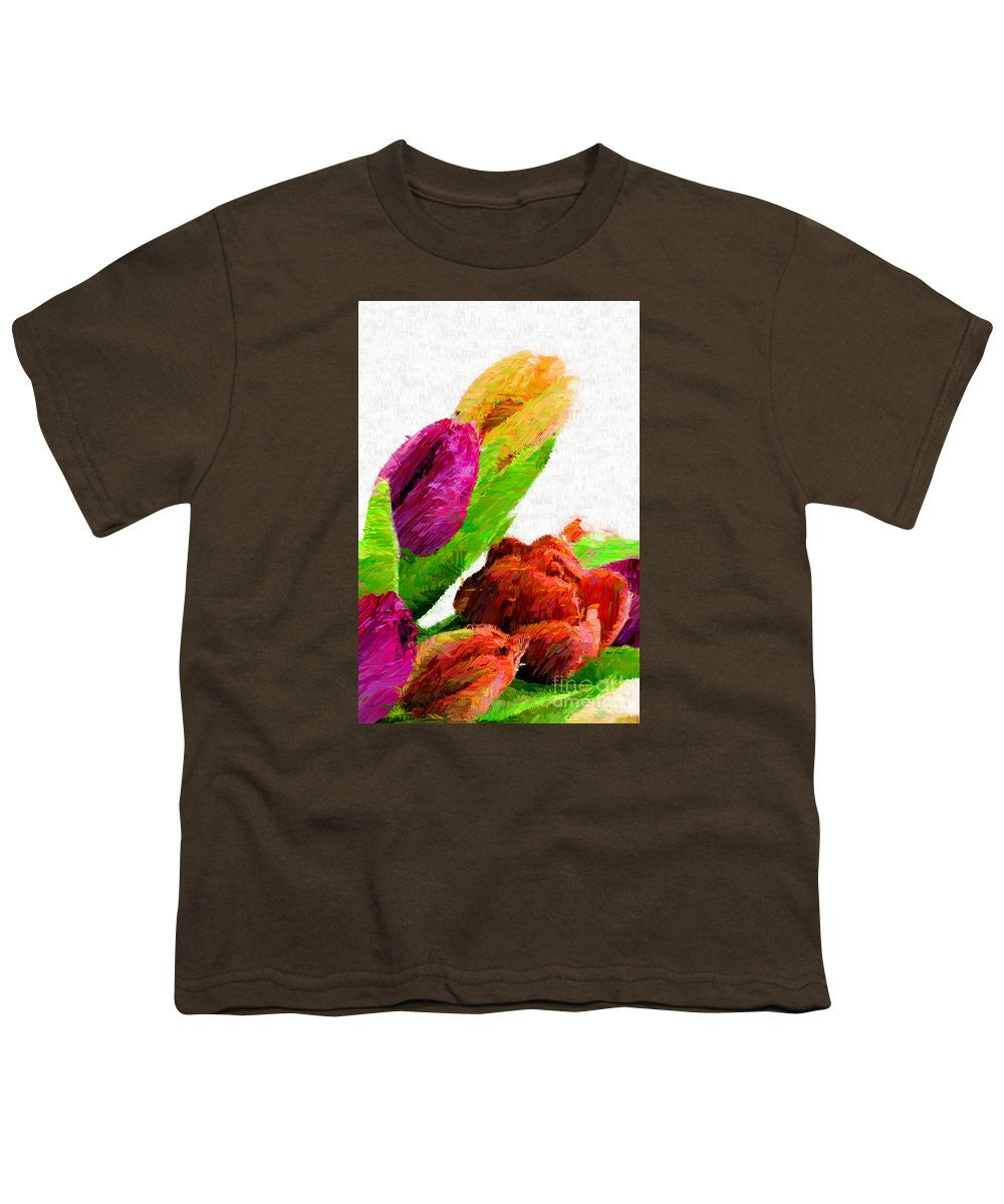 Youth T-Shirt - Abstract Flower 0722