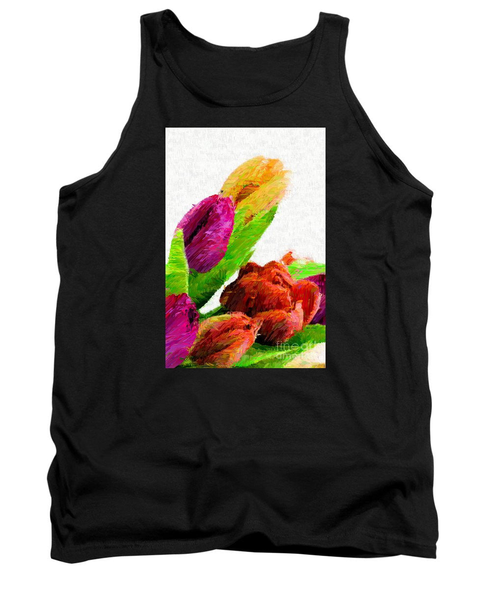 Tank Top - Abstract Flower 0722