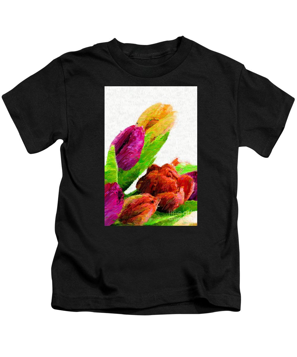 Kids T-Shirt - Abstract Flower 0722