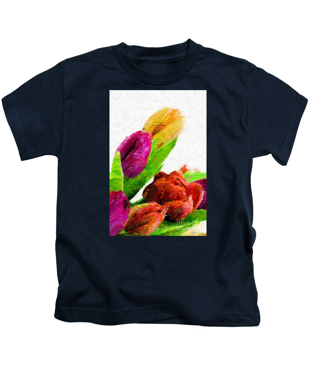 Kids T-Shirt - Abstract Flower 0722