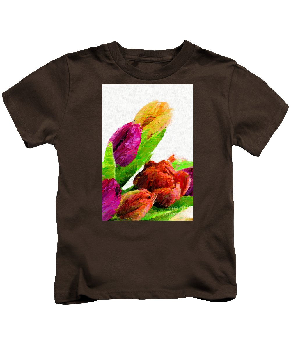 Kids T-Shirt - Abstract Flower 0722