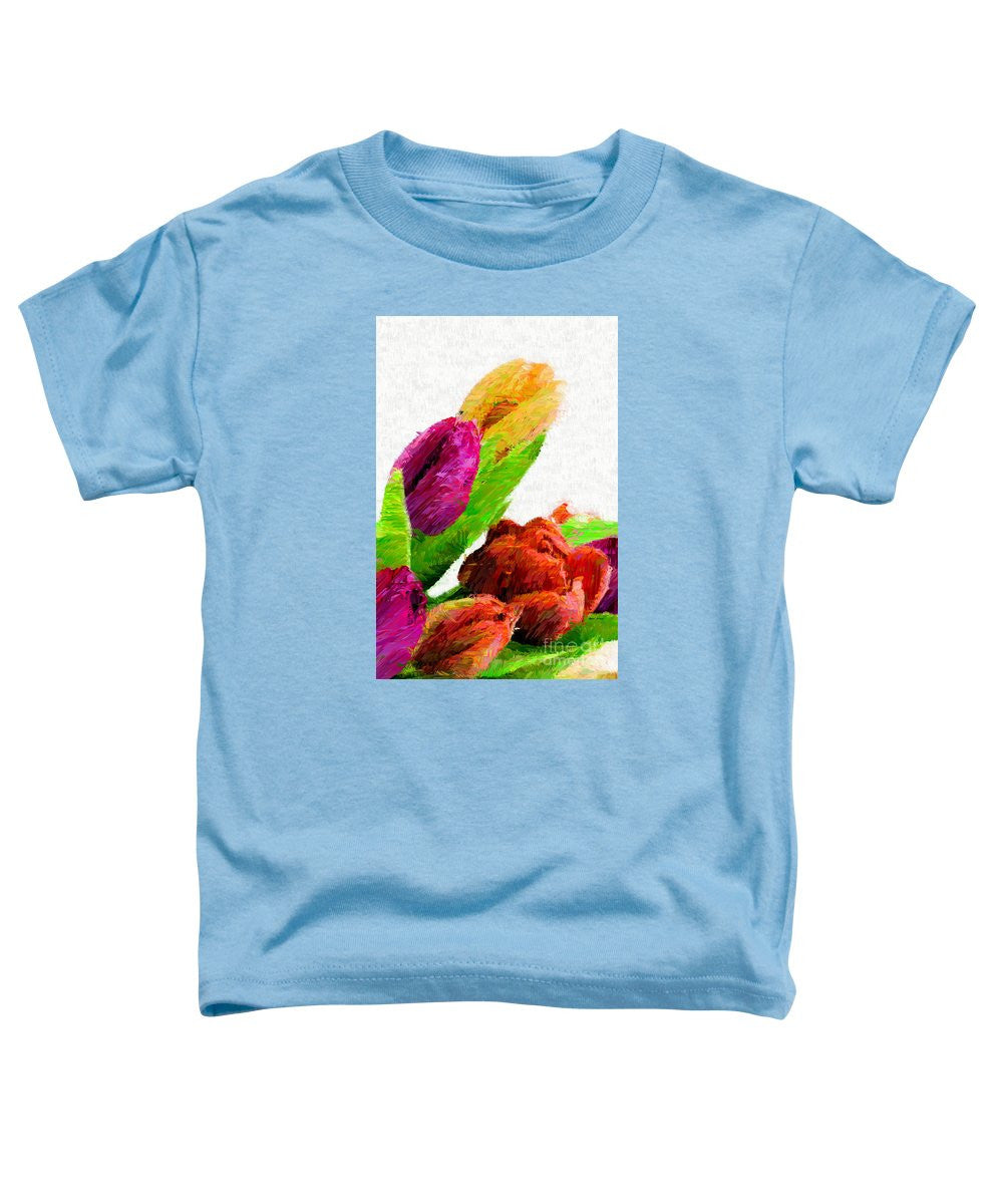 Toddler T-Shirt - Abstract Flower 0722