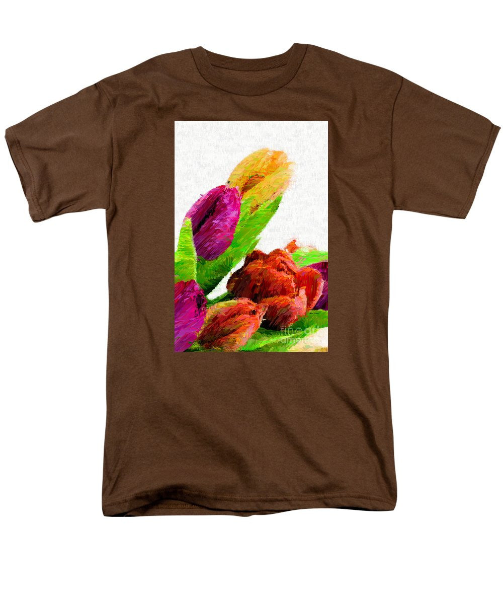 Men's T-Shirt  (Regular Fit) - Abstract Flower 0722