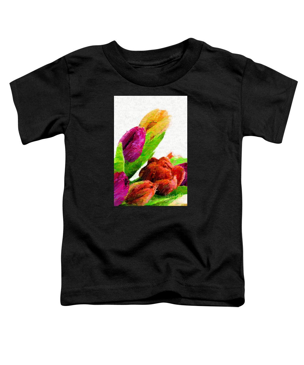 Toddler T-Shirt - Abstract Flower 0722