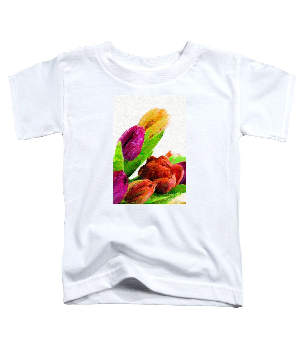 Toddler T-Shirt - Abstract Flower 0722