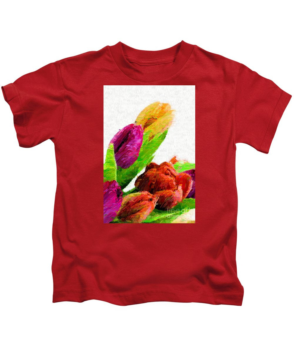 Kids T-Shirt - Abstract Flower 0722